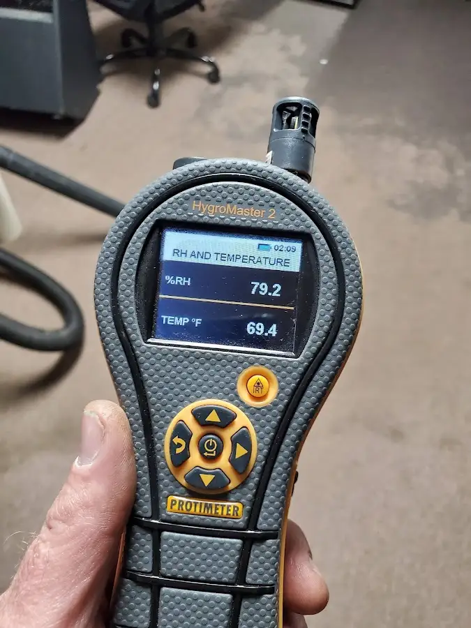 Moisture meter humidity assessment for Fire & Smoke Damage Restoration in Hackensack